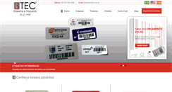 Desktop Screenshot of 3tecinfor.com.br